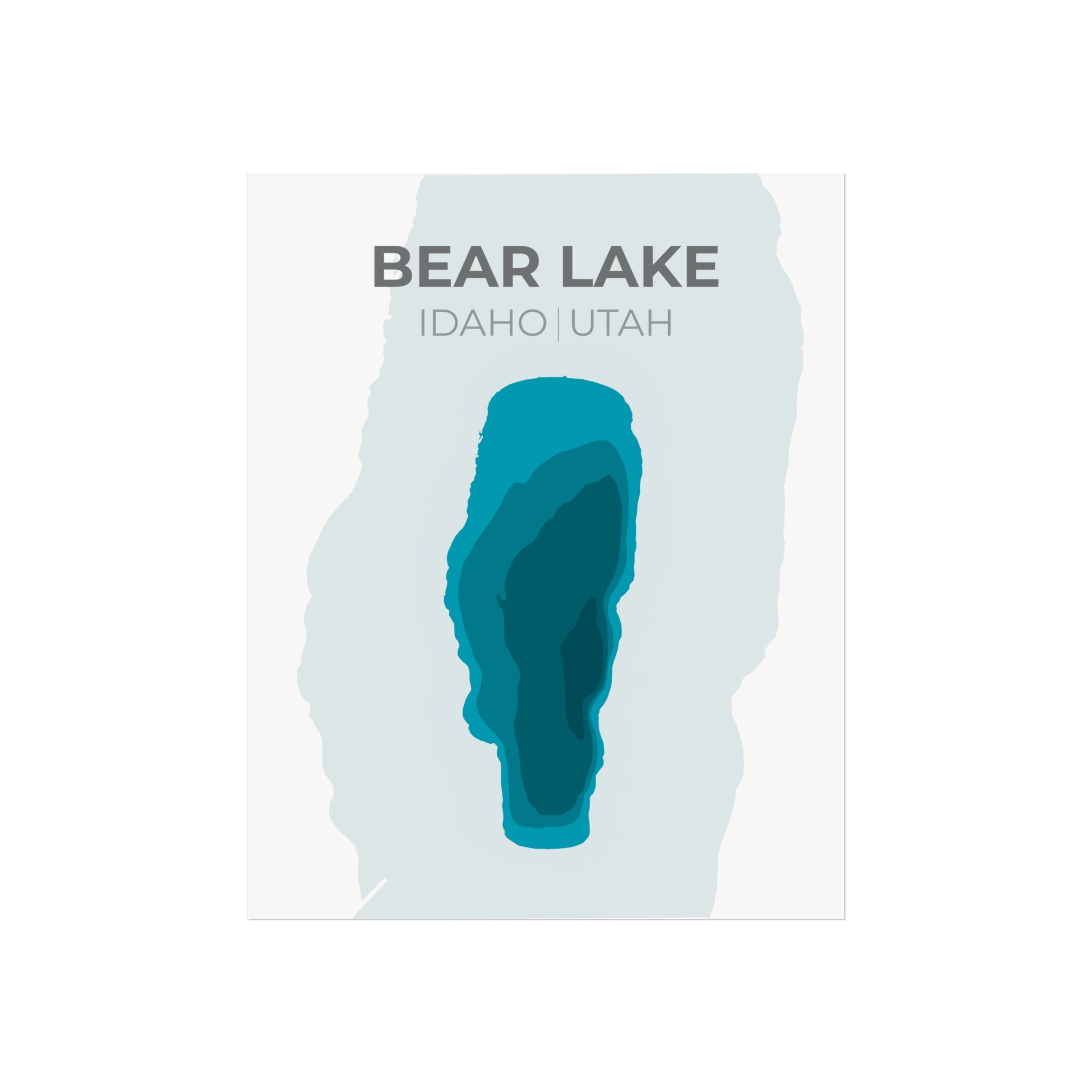 Bear Lake, Idaho | Utah — Lake Prints