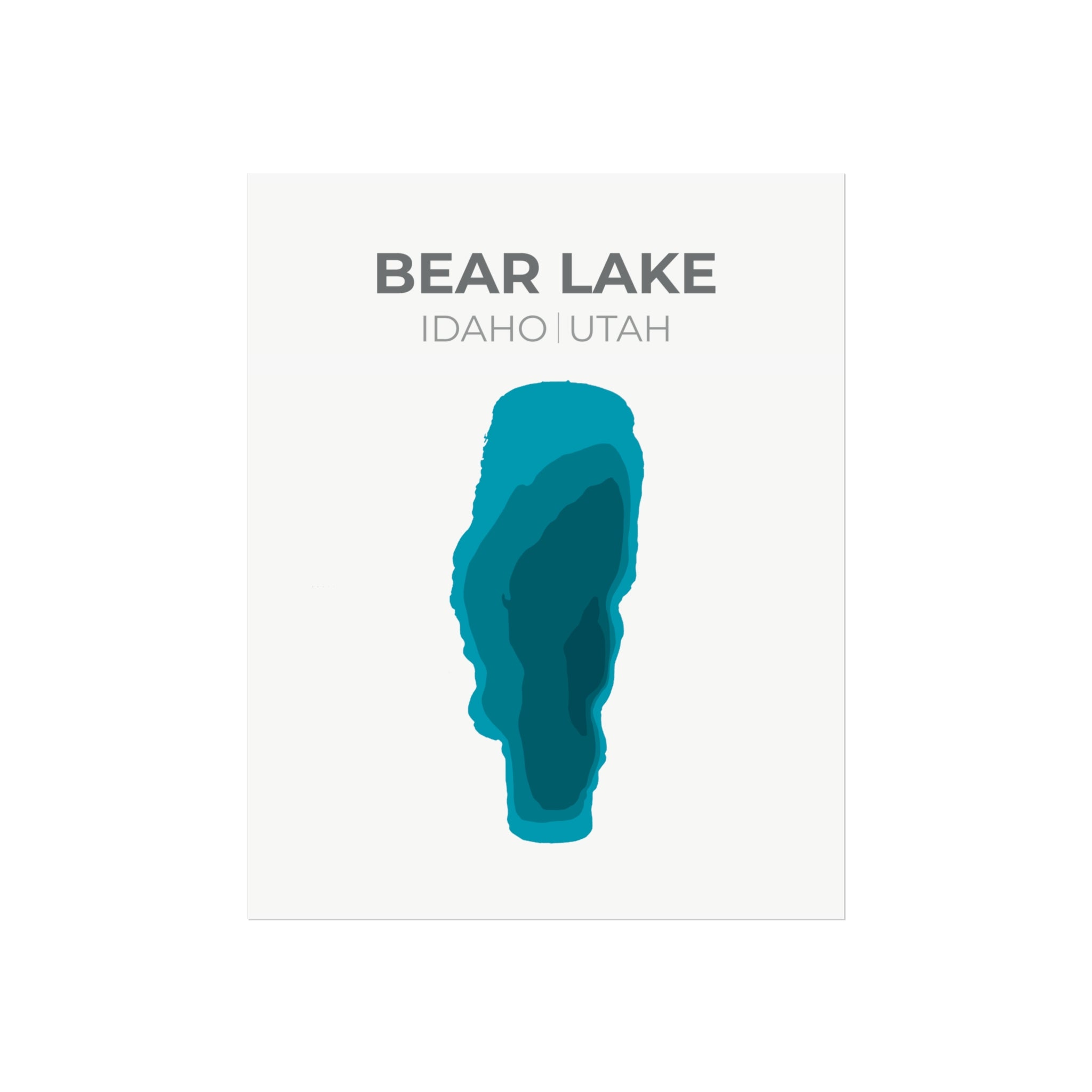 Bear Lake, Idaho | Utah — Lake Prints