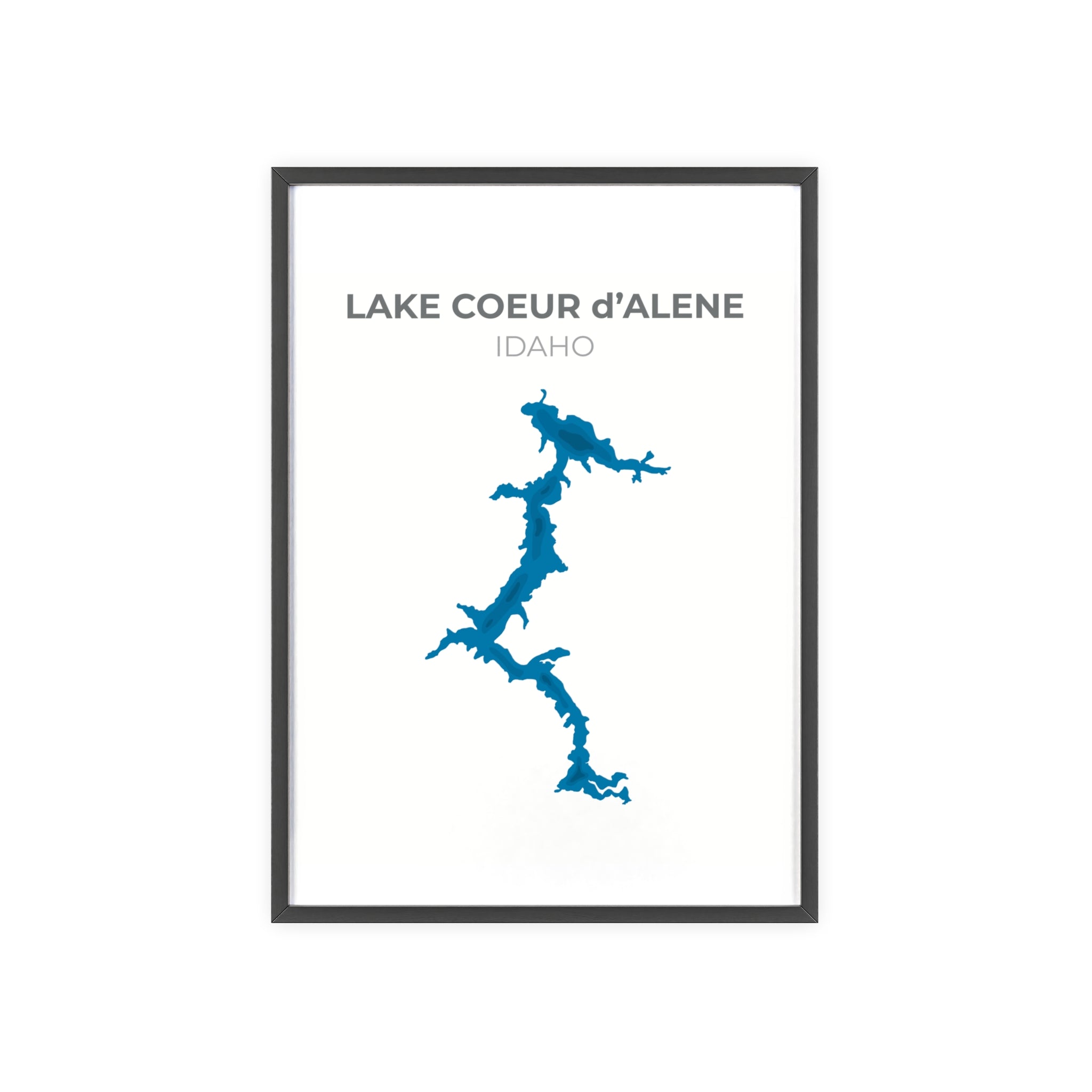 Lake Coeur d'Alene, Idaho — Lake Prints