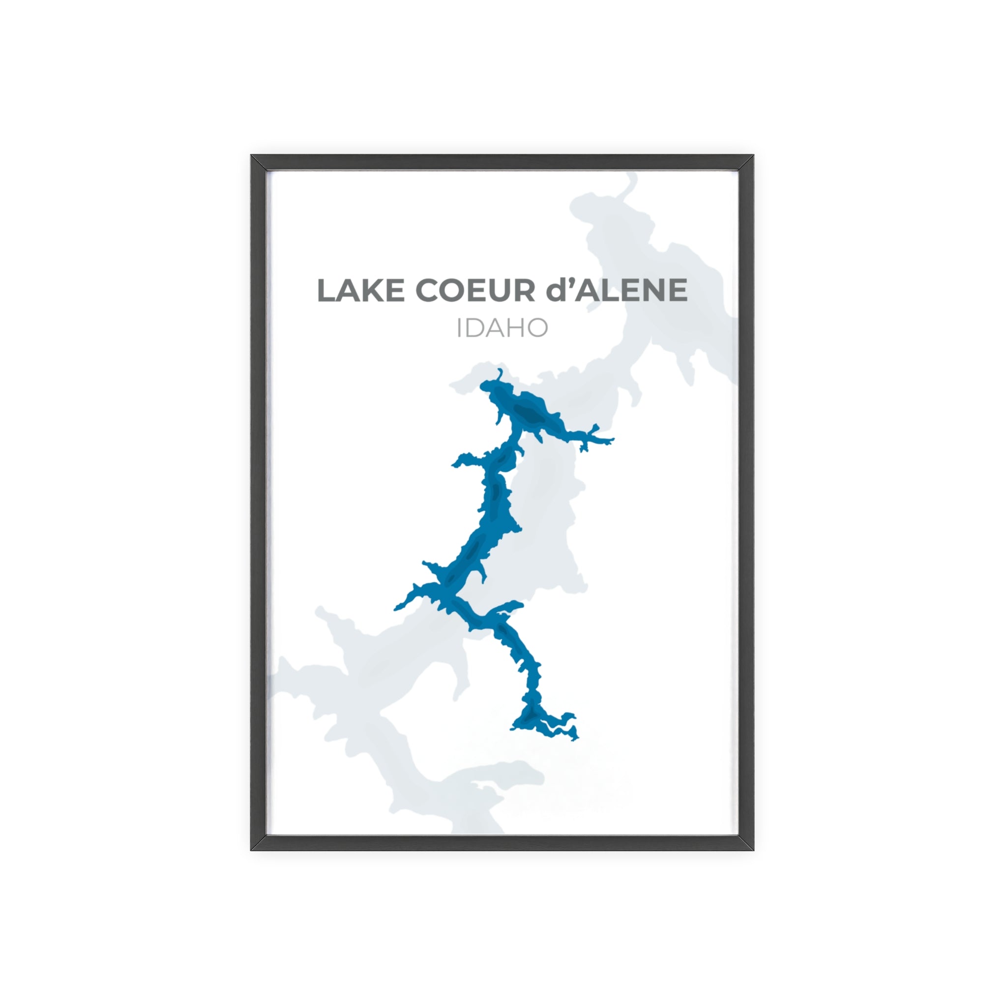 Lake Coeur d'Alene, Idaho — Lake Prints