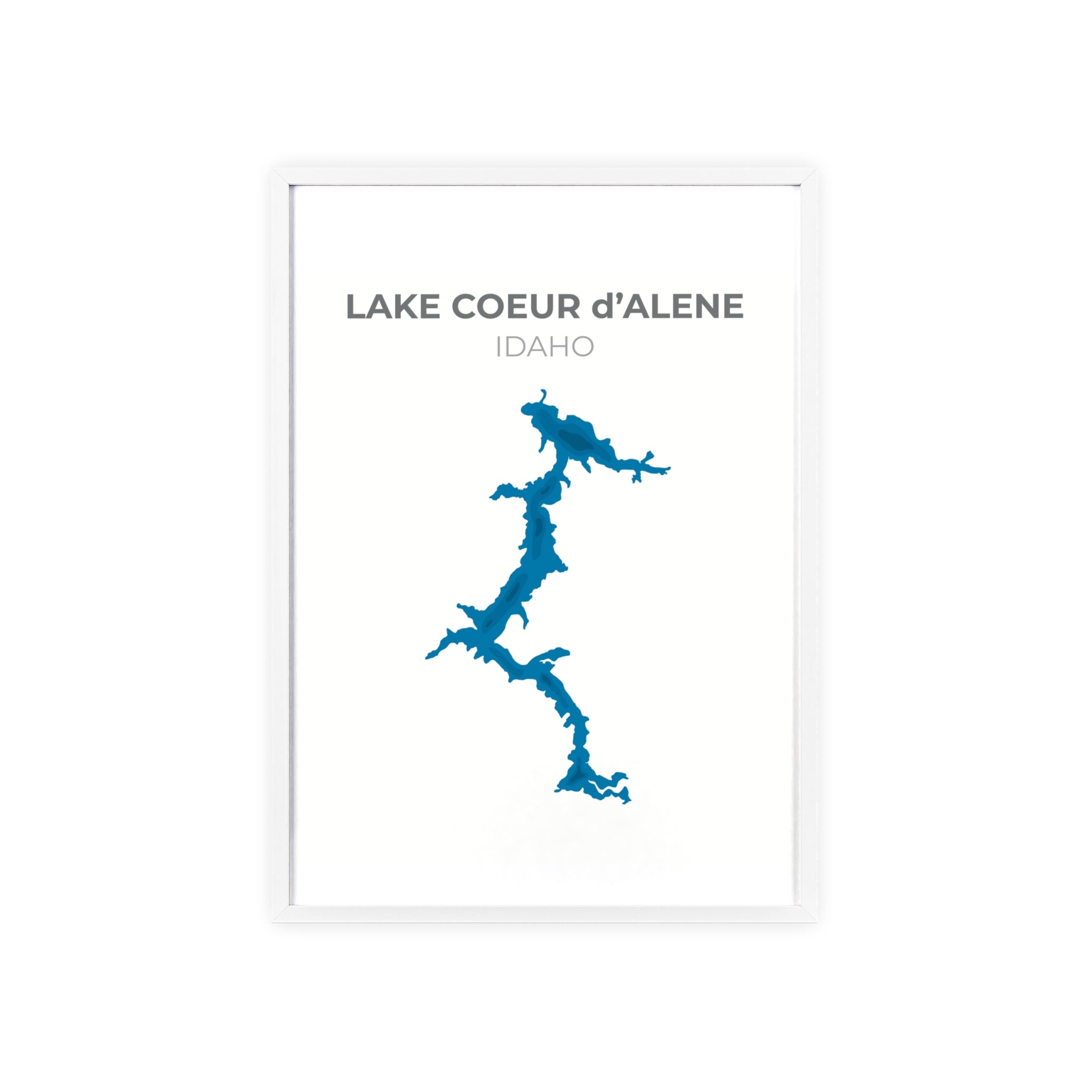Lake Coeur d'Alene, Idaho — Lake Prints