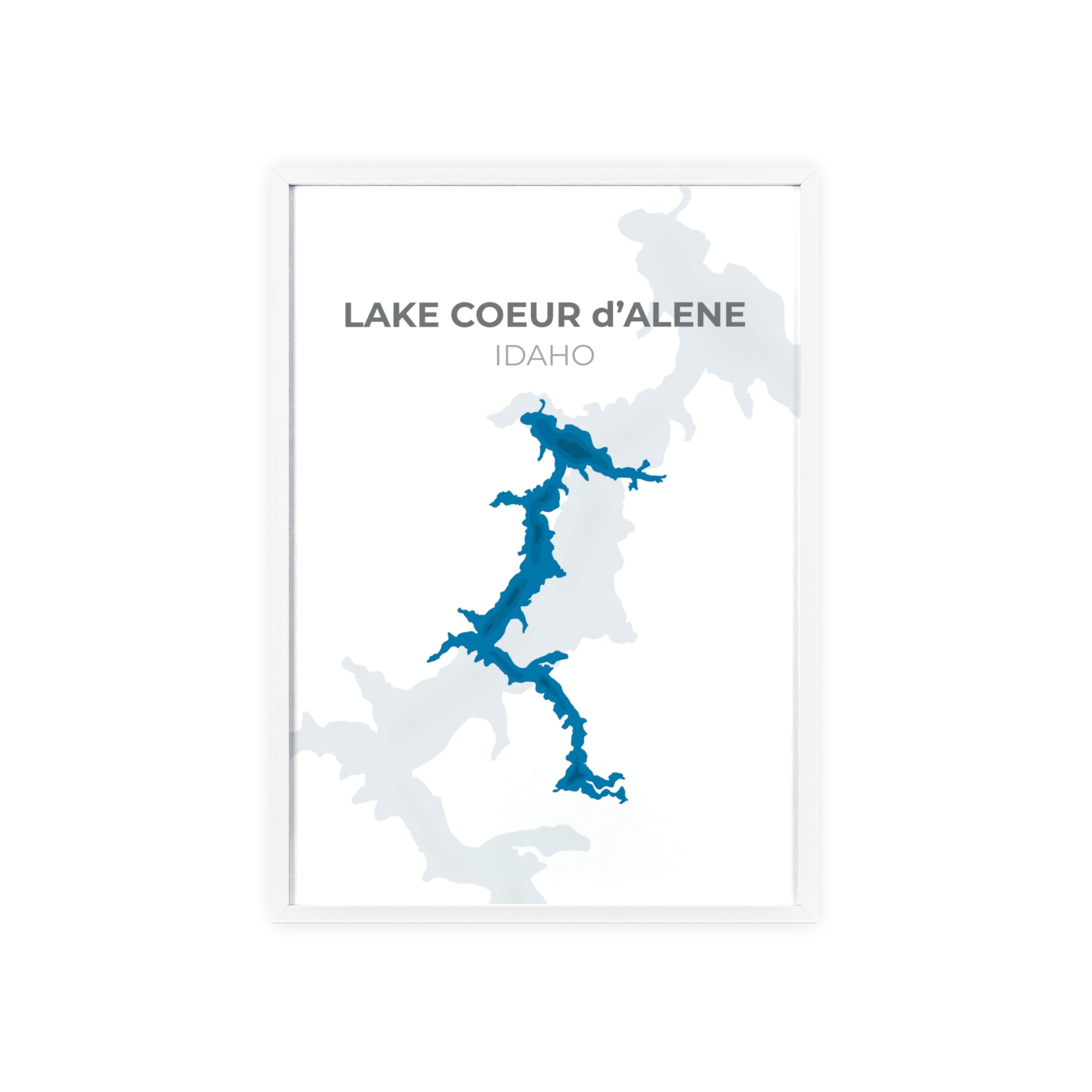 Lake Coeur d'Alene, Idaho — Lake Prints