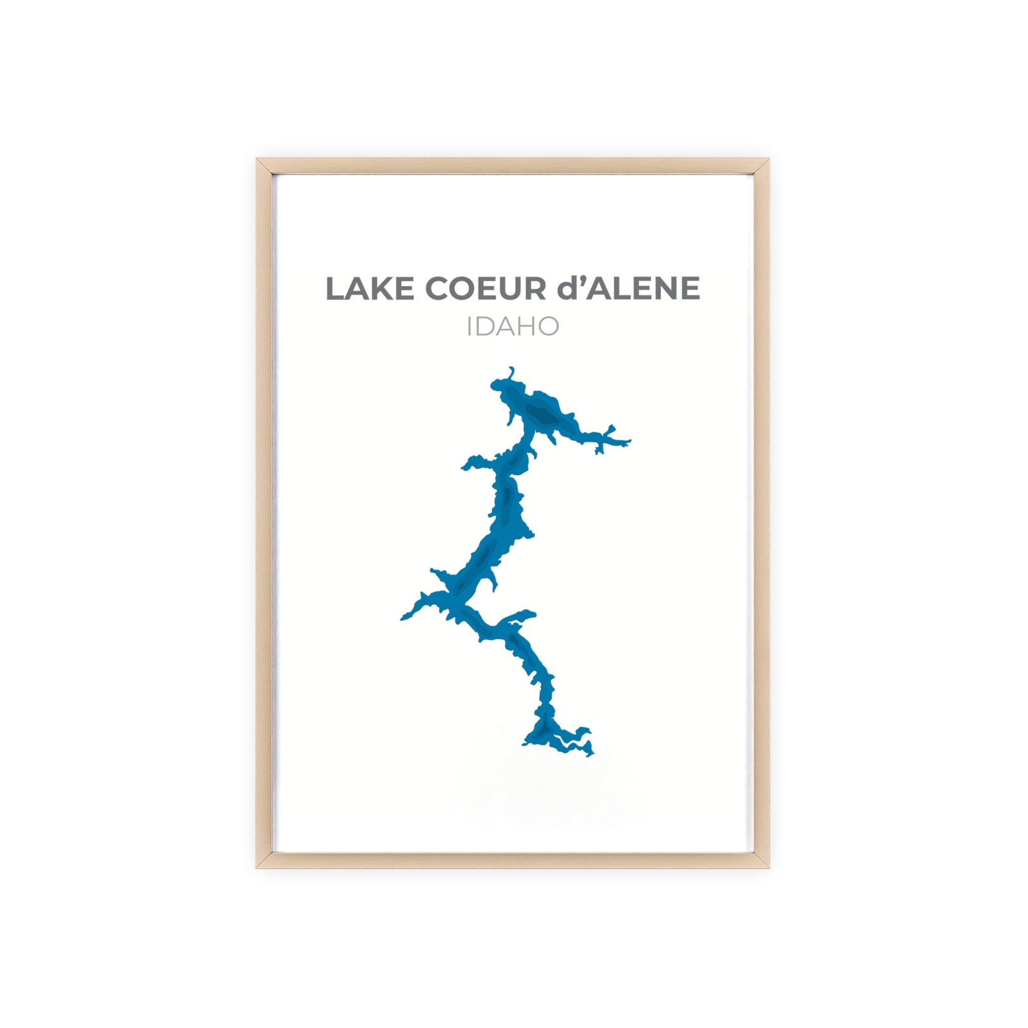 Lake Coeur d'Alene, Idaho — Lake Prints