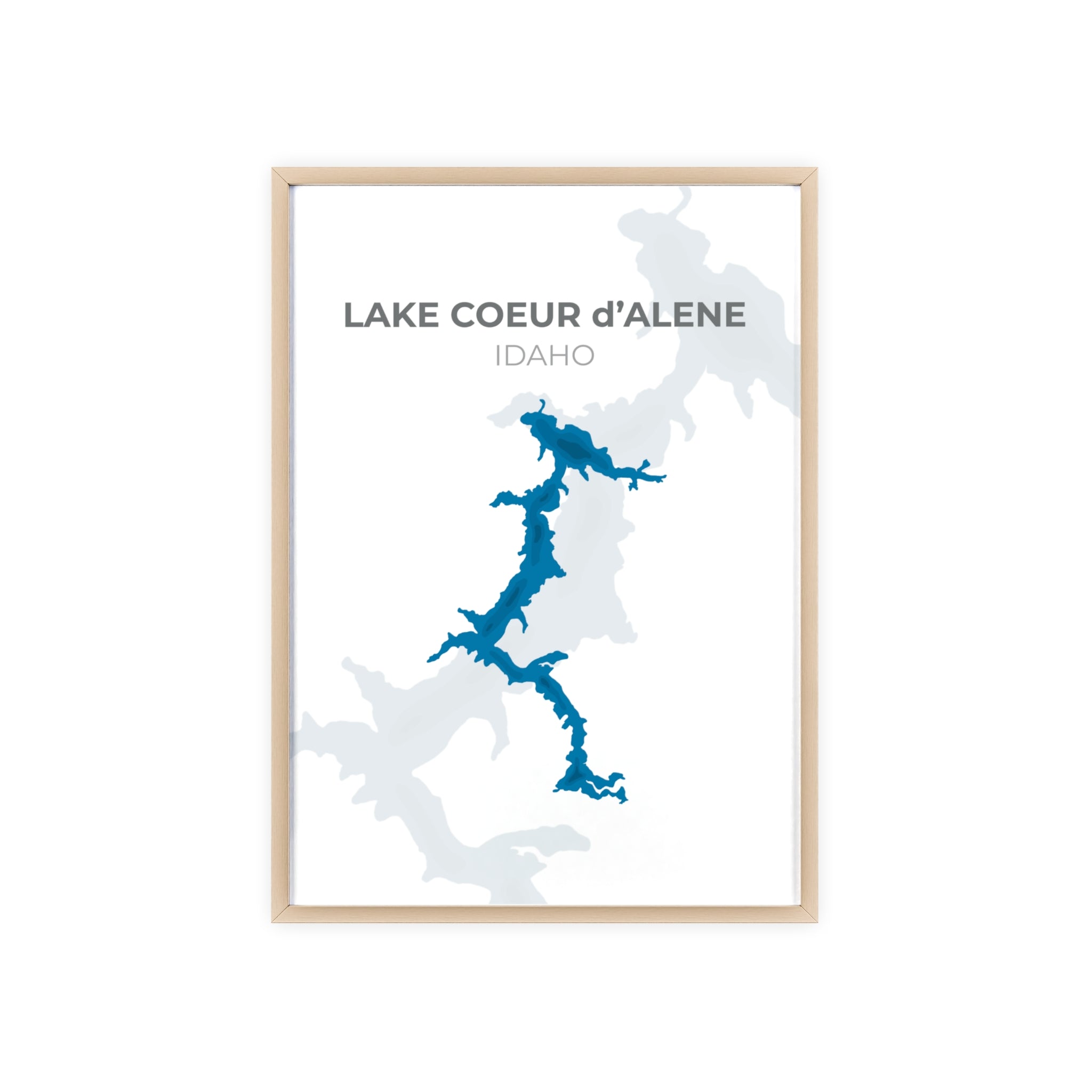 Lake Coeur d'Alene, Idaho — Lake Prints