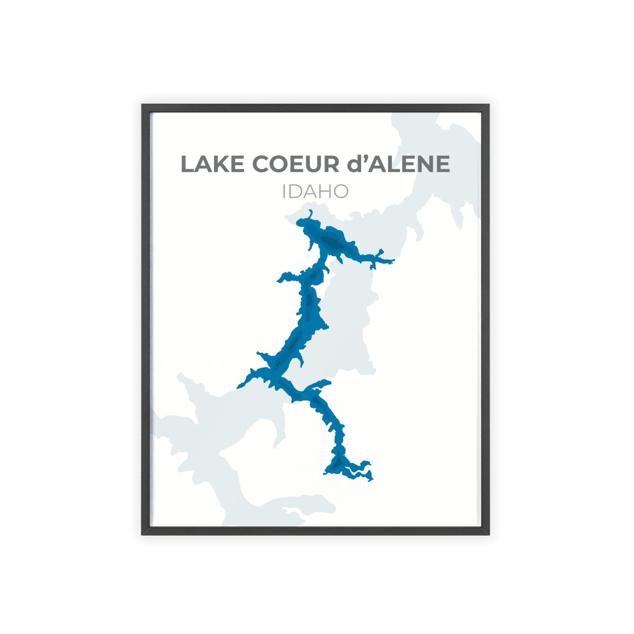 Lake Coeur d'Alene, Idaho — Lake Prints