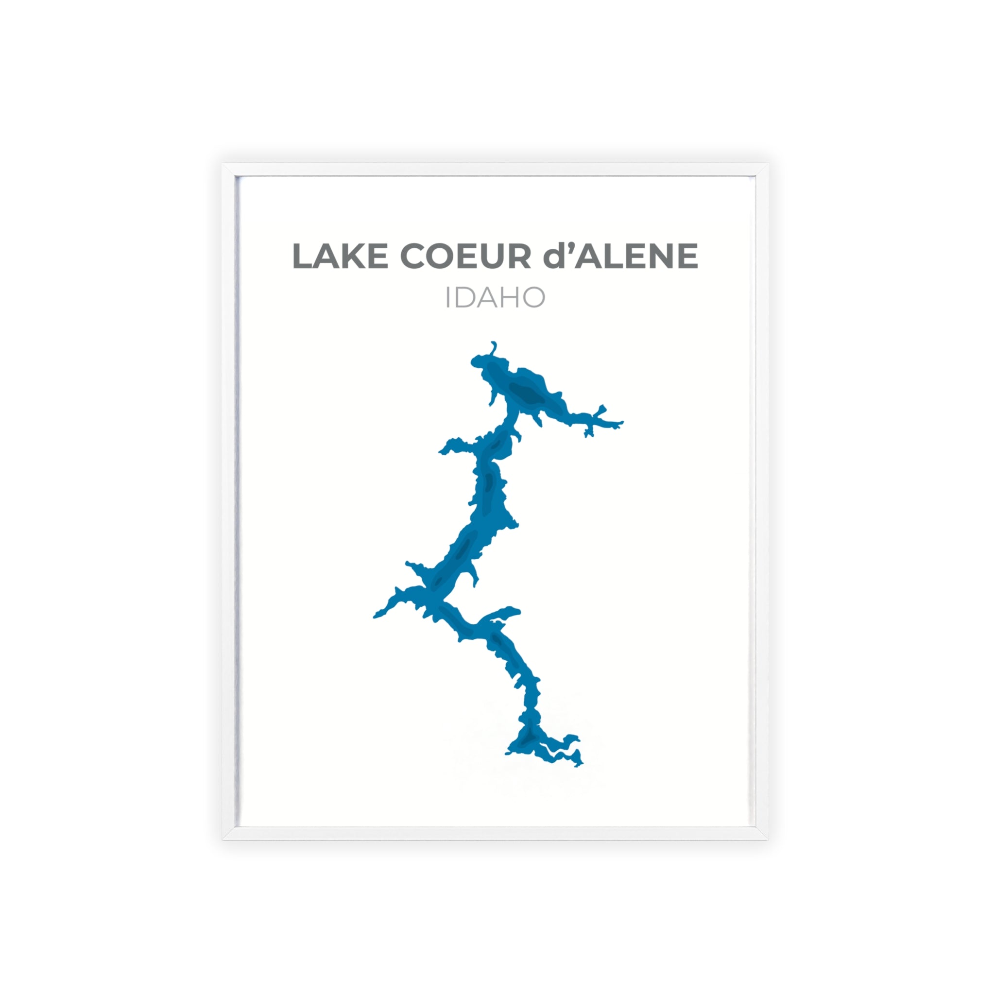Lake Coeur d'Alene, Idaho — Lake Prints