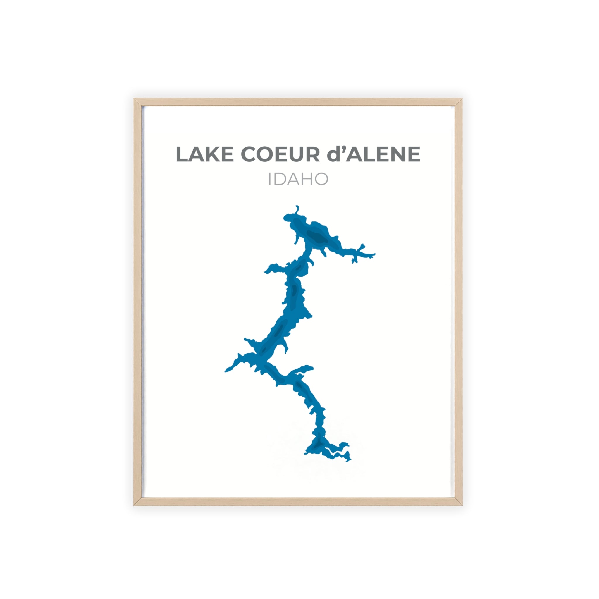 Lake Coeur d'Alene, Idaho — Lake Prints
