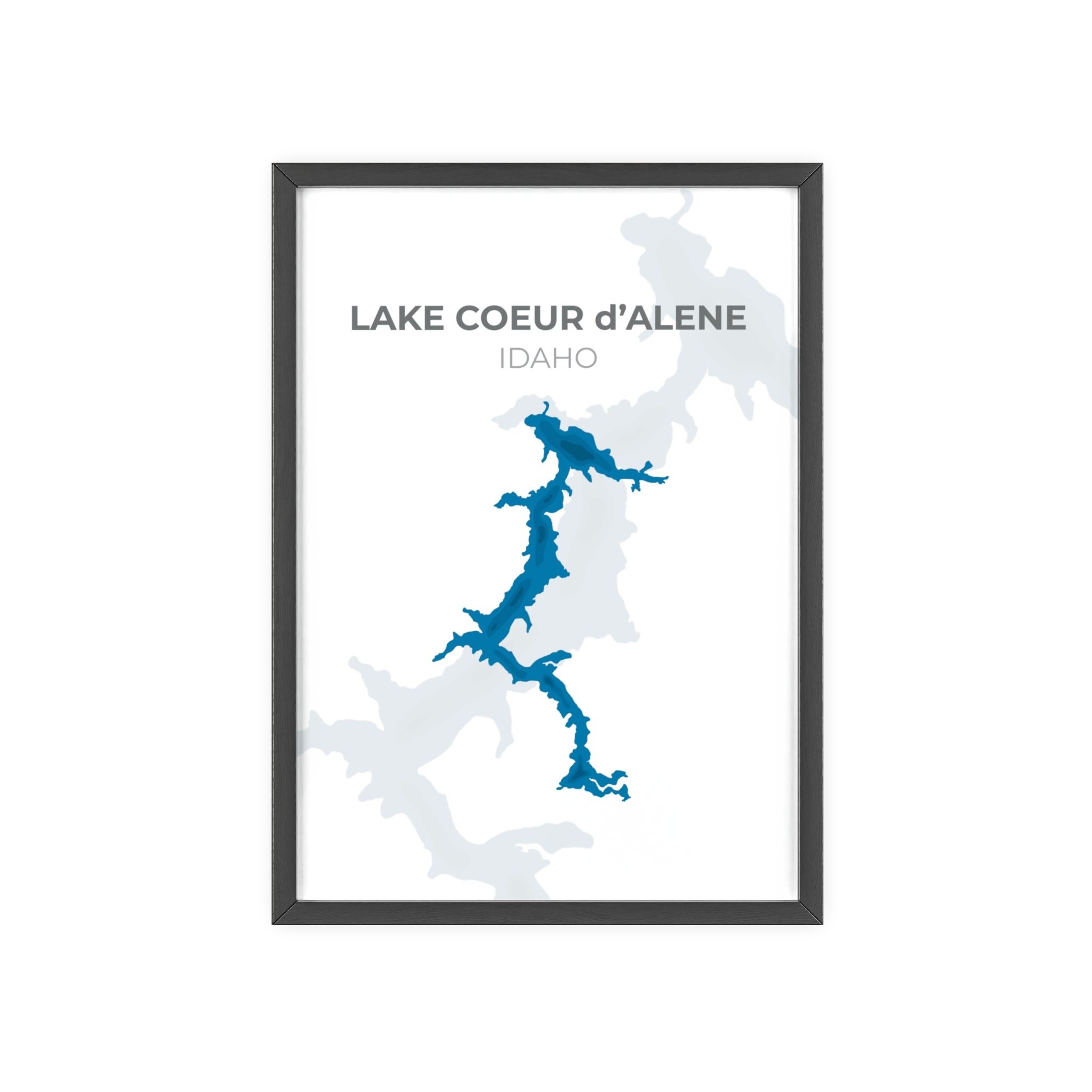 Lake Coeur d'Alene, Idaho — Lake Prints