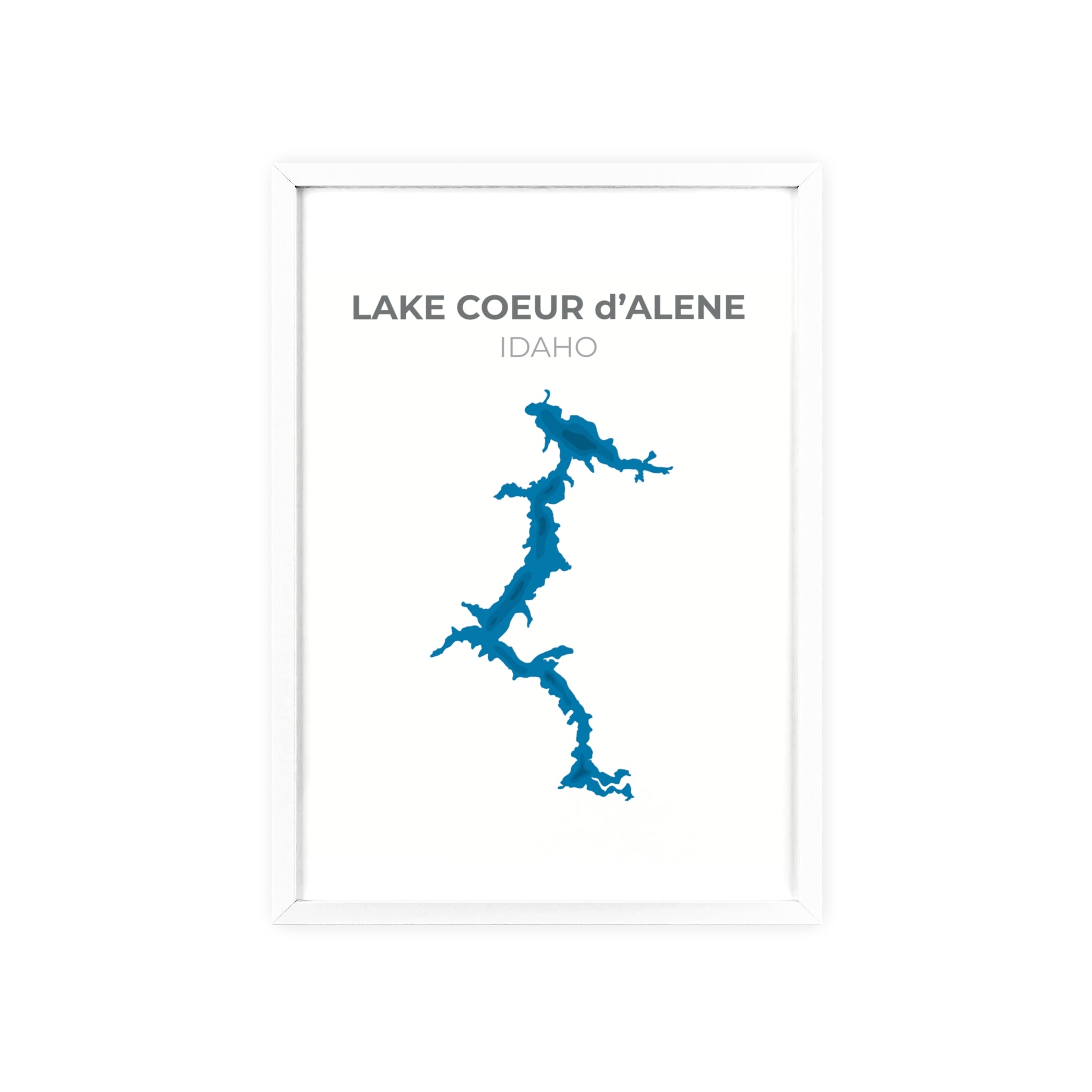 Lake Coeur d'Alene, Idaho — Lake Prints