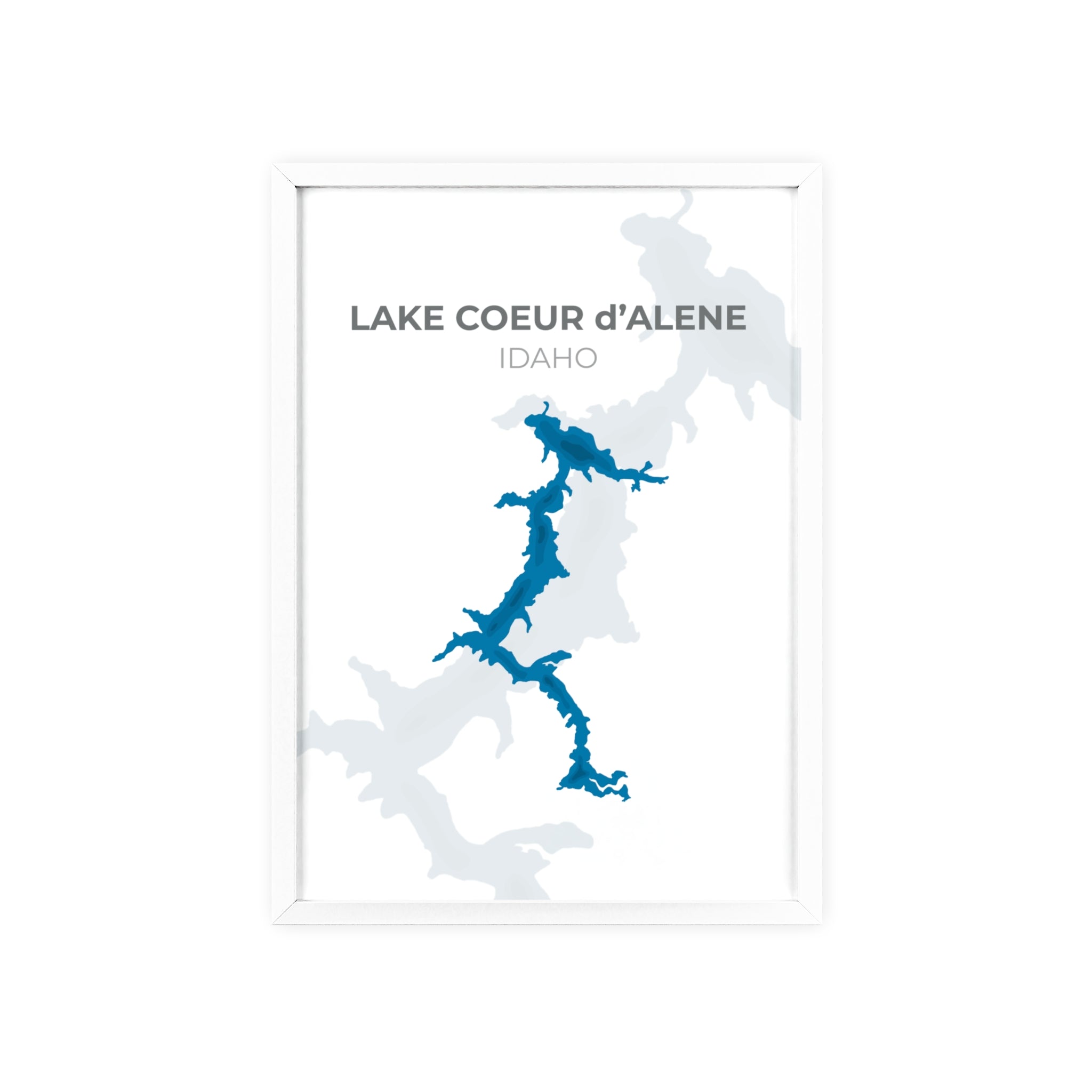Lake Coeur d'Alene, Idaho — Lake Prints