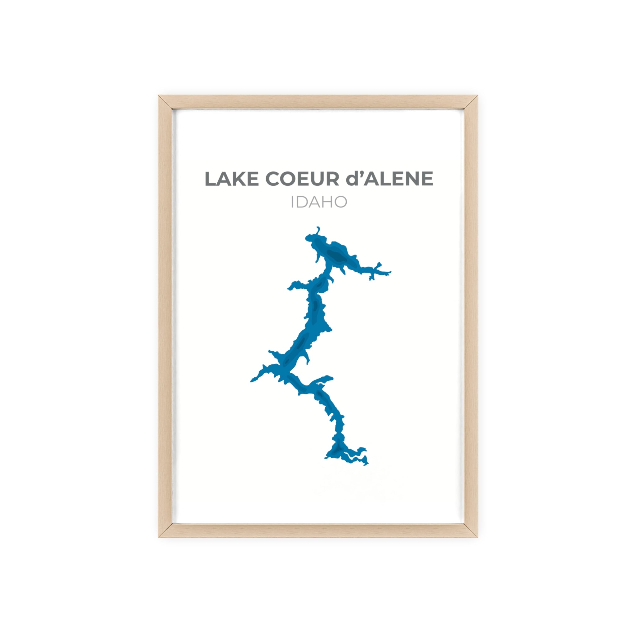 Lake Coeur d'Alene, Idaho — Lake Prints
