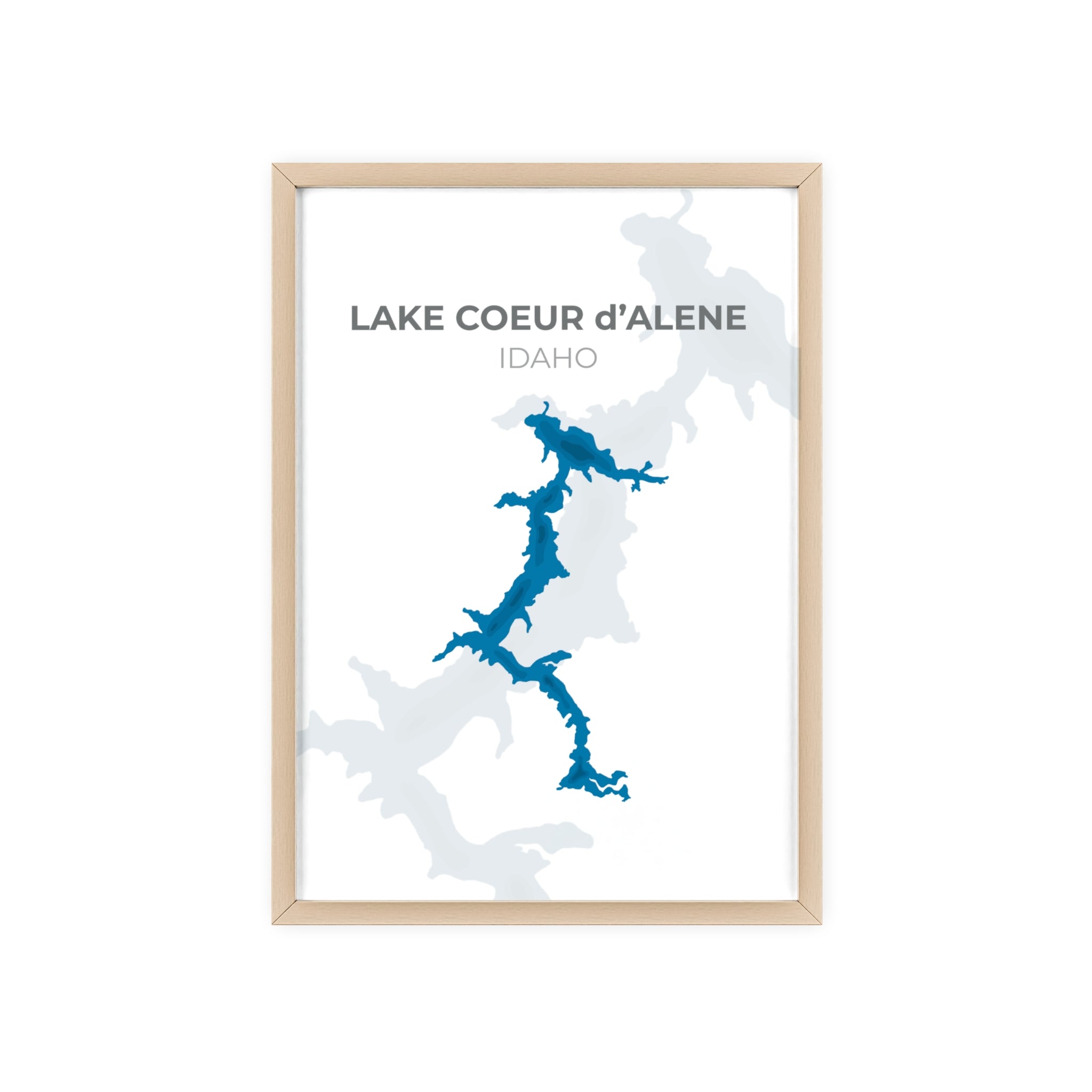 Lake Coeur d'Alene, Idaho — Lake Prints