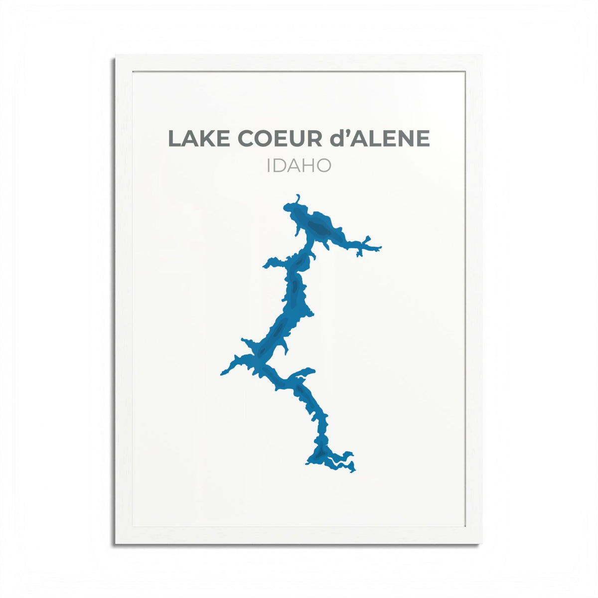 Lake Coeur d'Alene, Idaho – Lake Prints