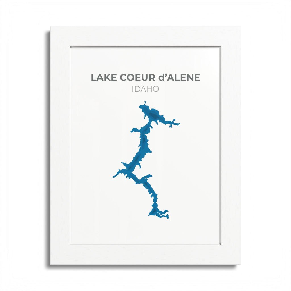 Lake Coeur d'Alene, Idaho – Lake Prints