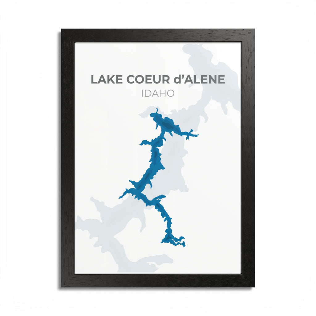 Lake Coeur d'Alene, Idaho – Lake Prints