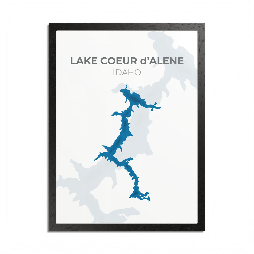 Lake Coeur d'Alene, Idaho – Lake Prints