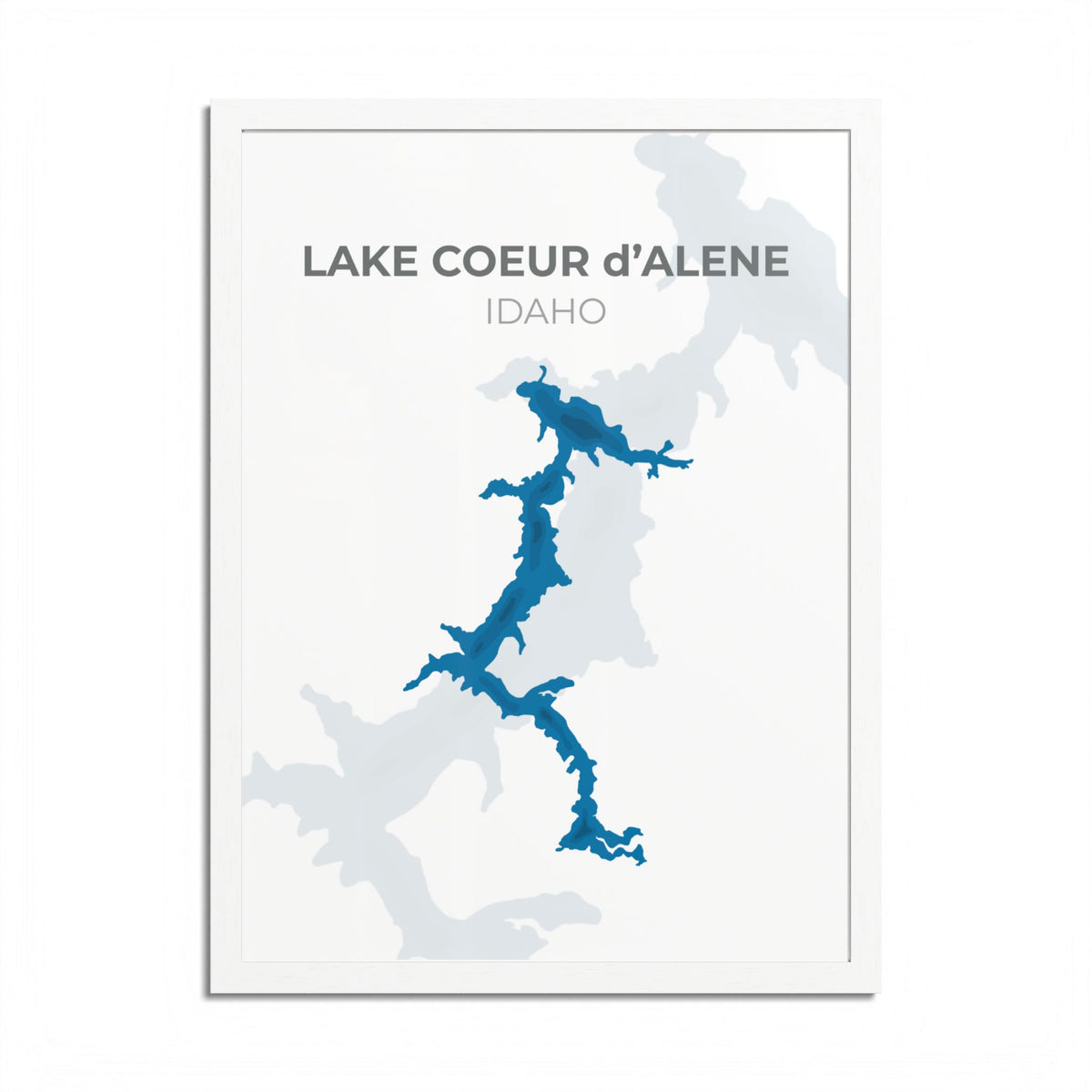 Lake Coeur d'Alene, Idaho – Lake Prints