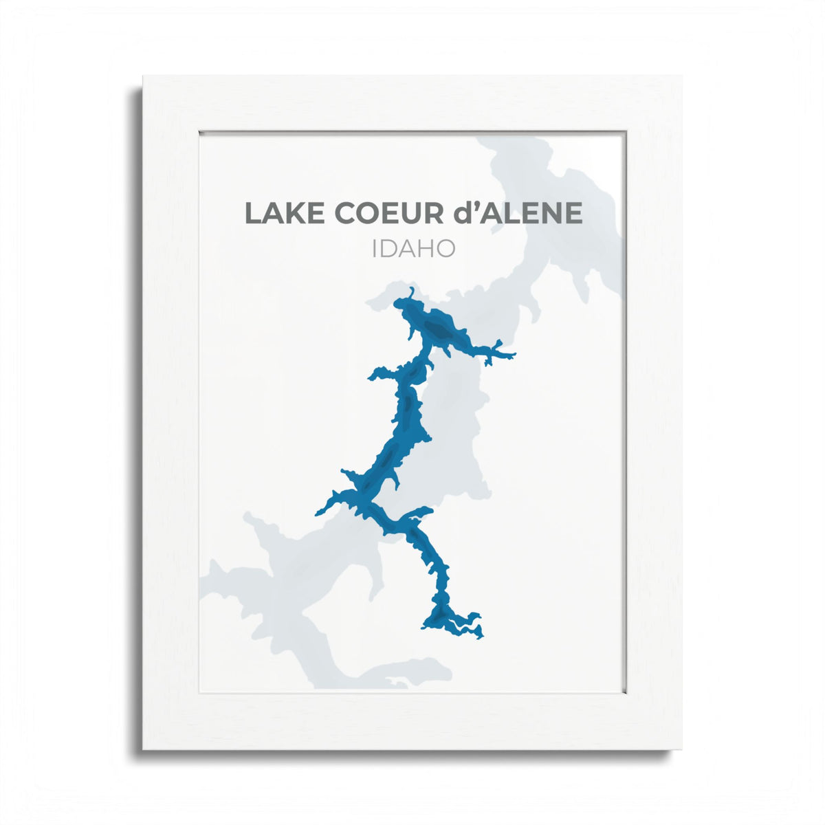 Lake Coeur d'Alene, Idaho – Lake Prints