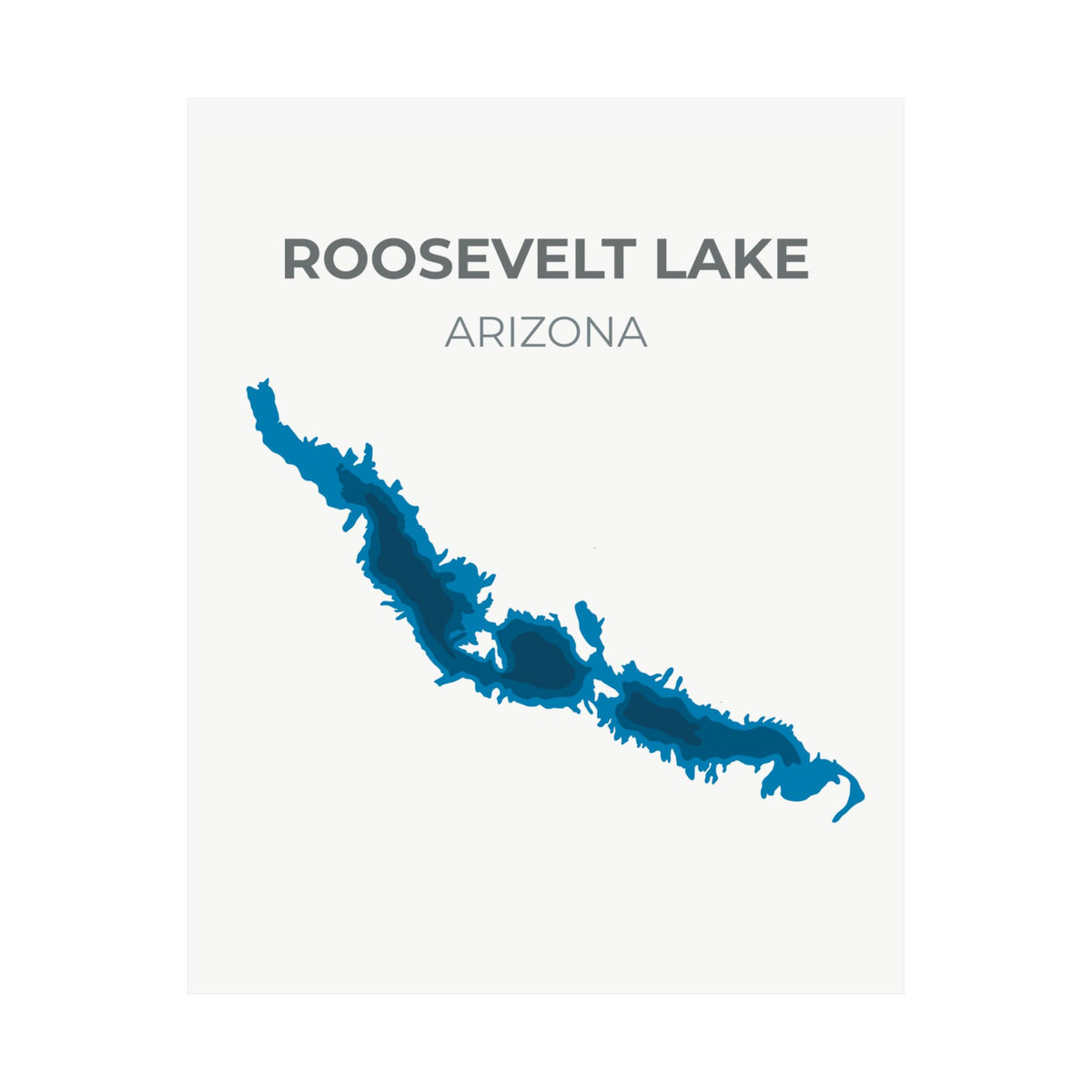 Roosevelt Lake, Arizona – Lake Prints