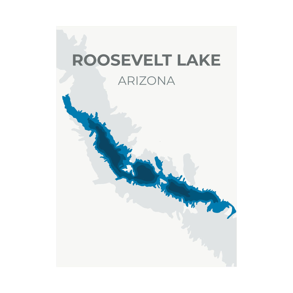 Roosevelt Lake, Arizona – Lake Prints