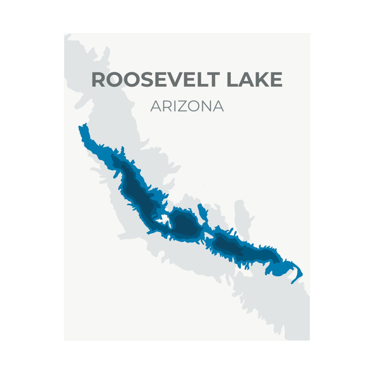 Roosevelt Lake, Arizona – Lake Prints