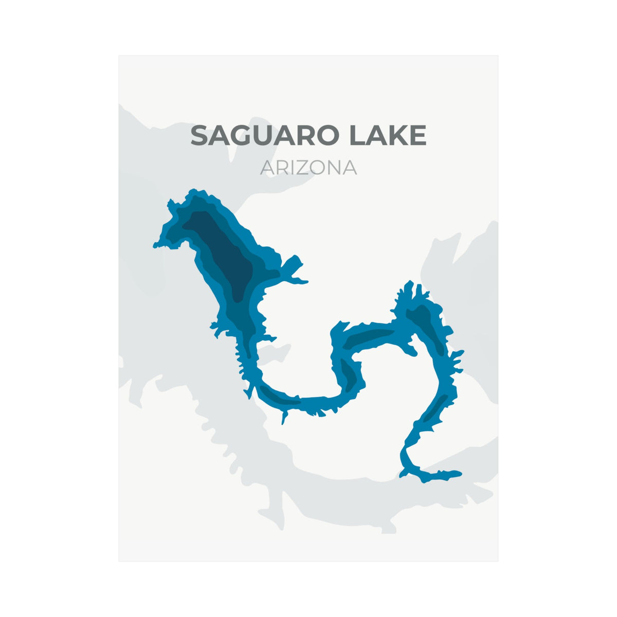 Saguaro Lake, Arizona – Lake Prints