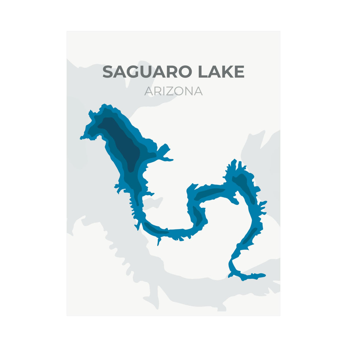 Saguaro Lake, Arizona – Lake Prints