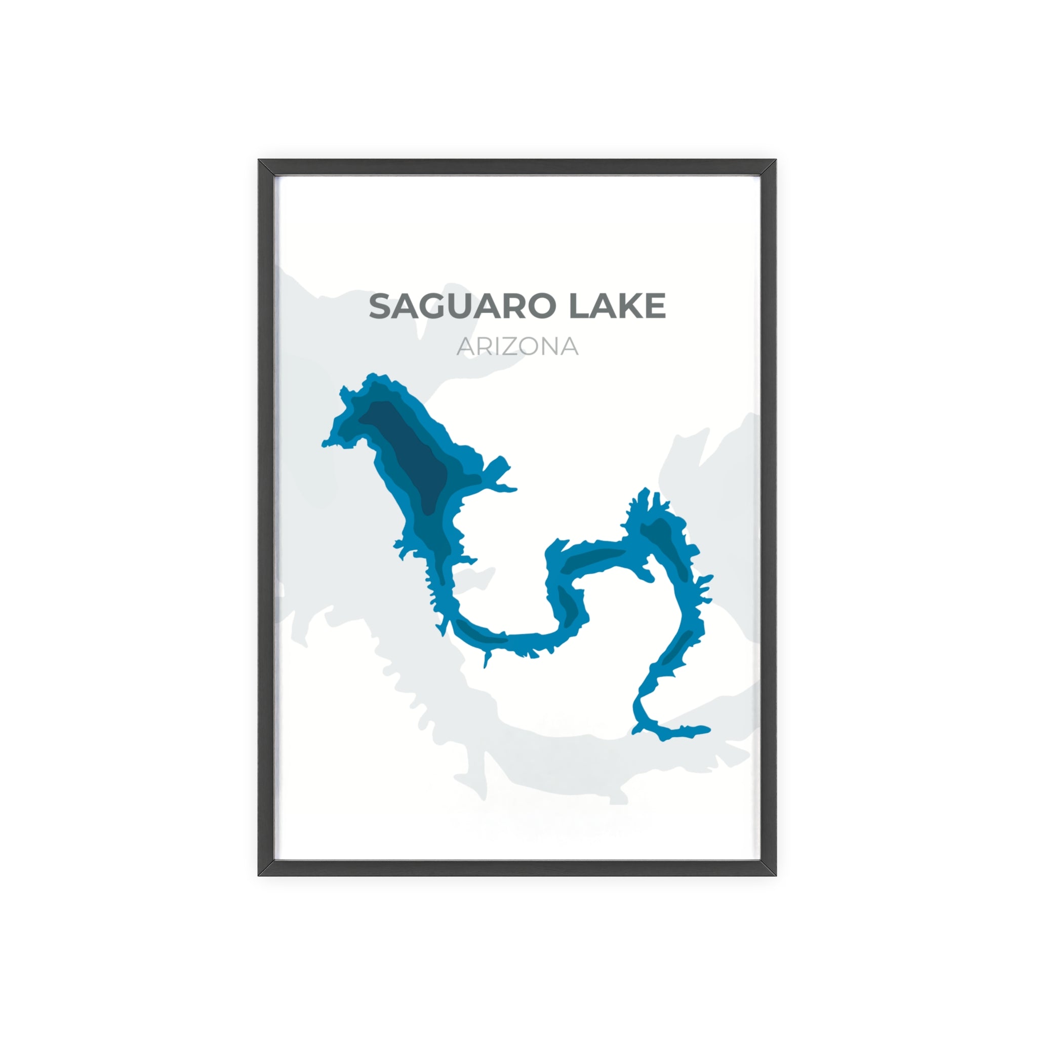 Saguaro Lake, Arizona — Lake Prints