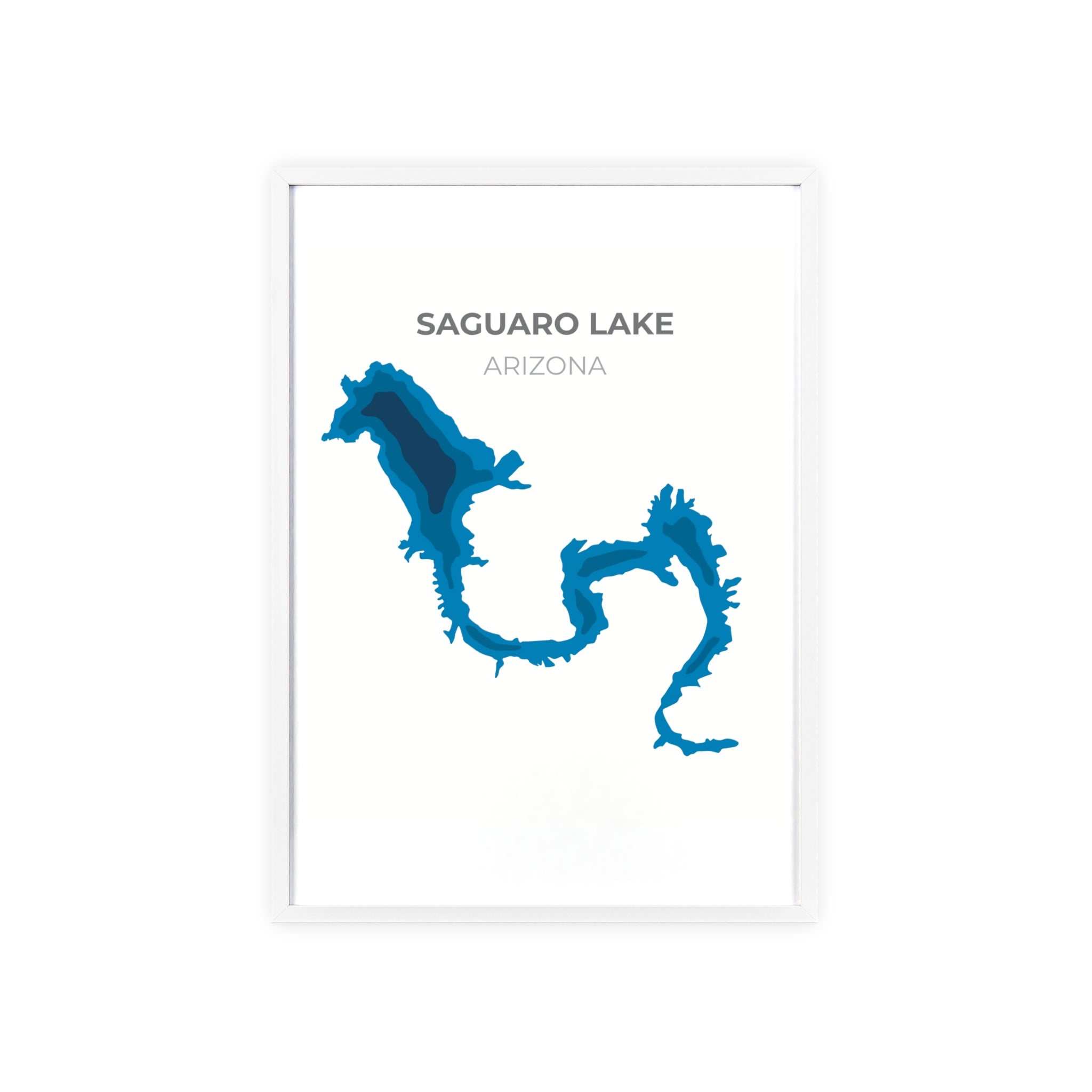 Saguaro Lake, Arizona — Lake Prints