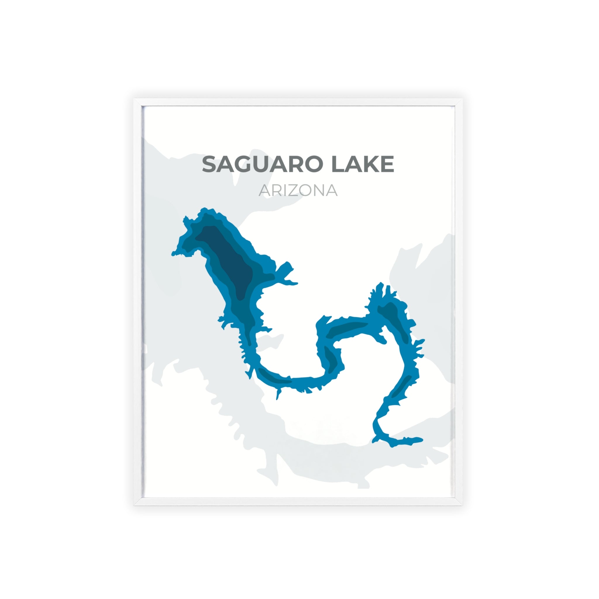 Saguaro Lake, Arizona — Lake Prints