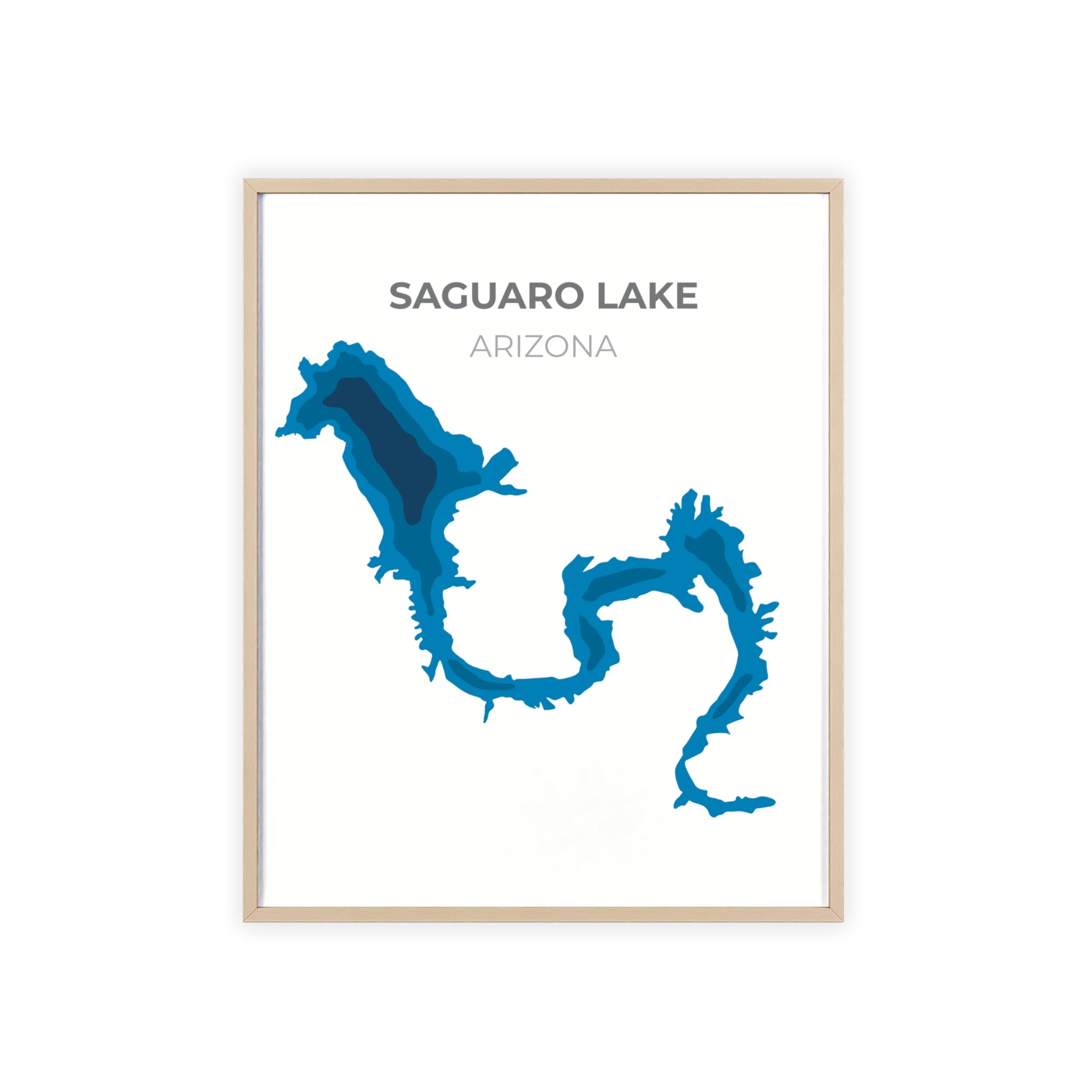 Saguaro Lake, Arizona — Lake Prints