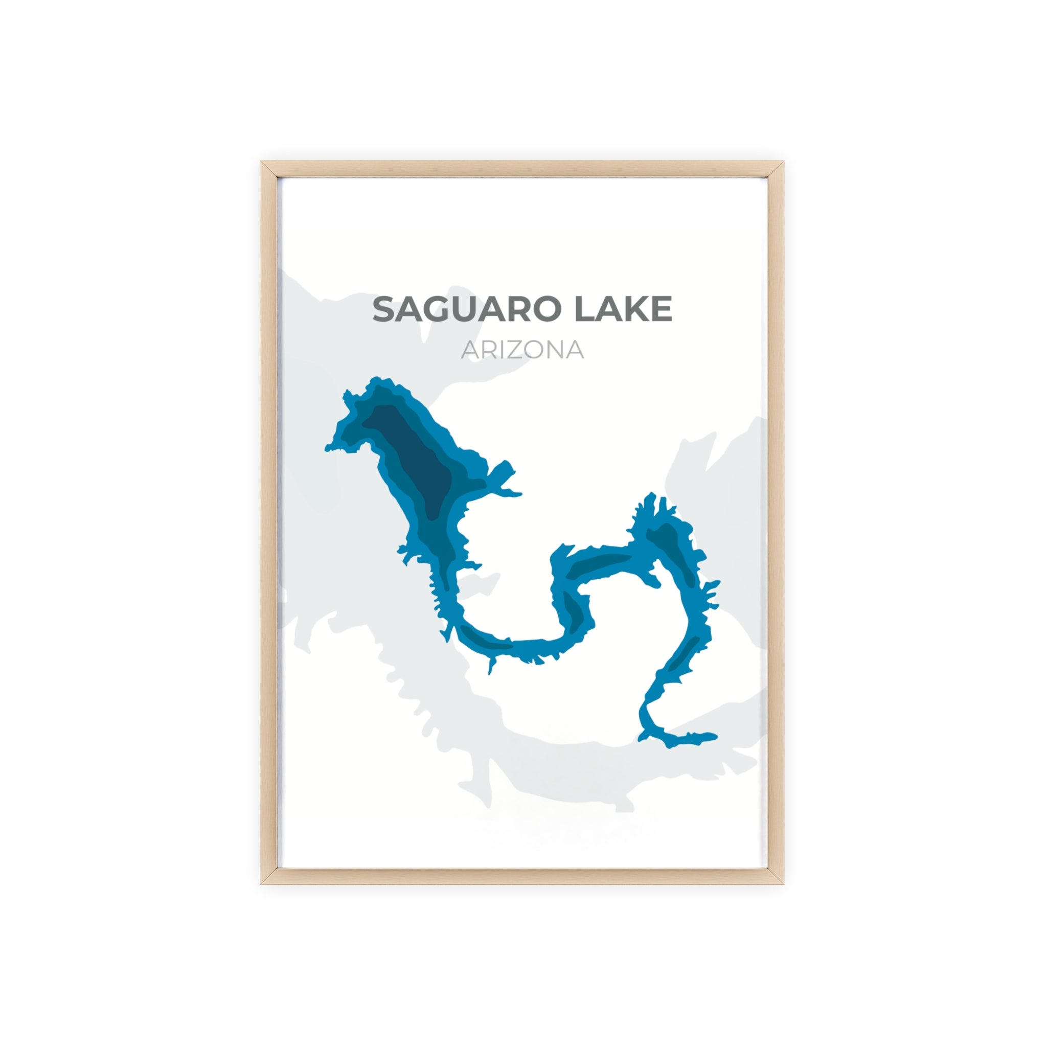 Saguaro Lake, Arizona — Lake Prints