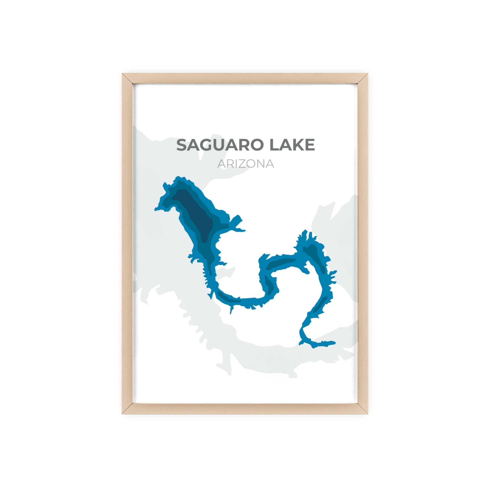 Saguaro Lake, Arizona — Lake Prints