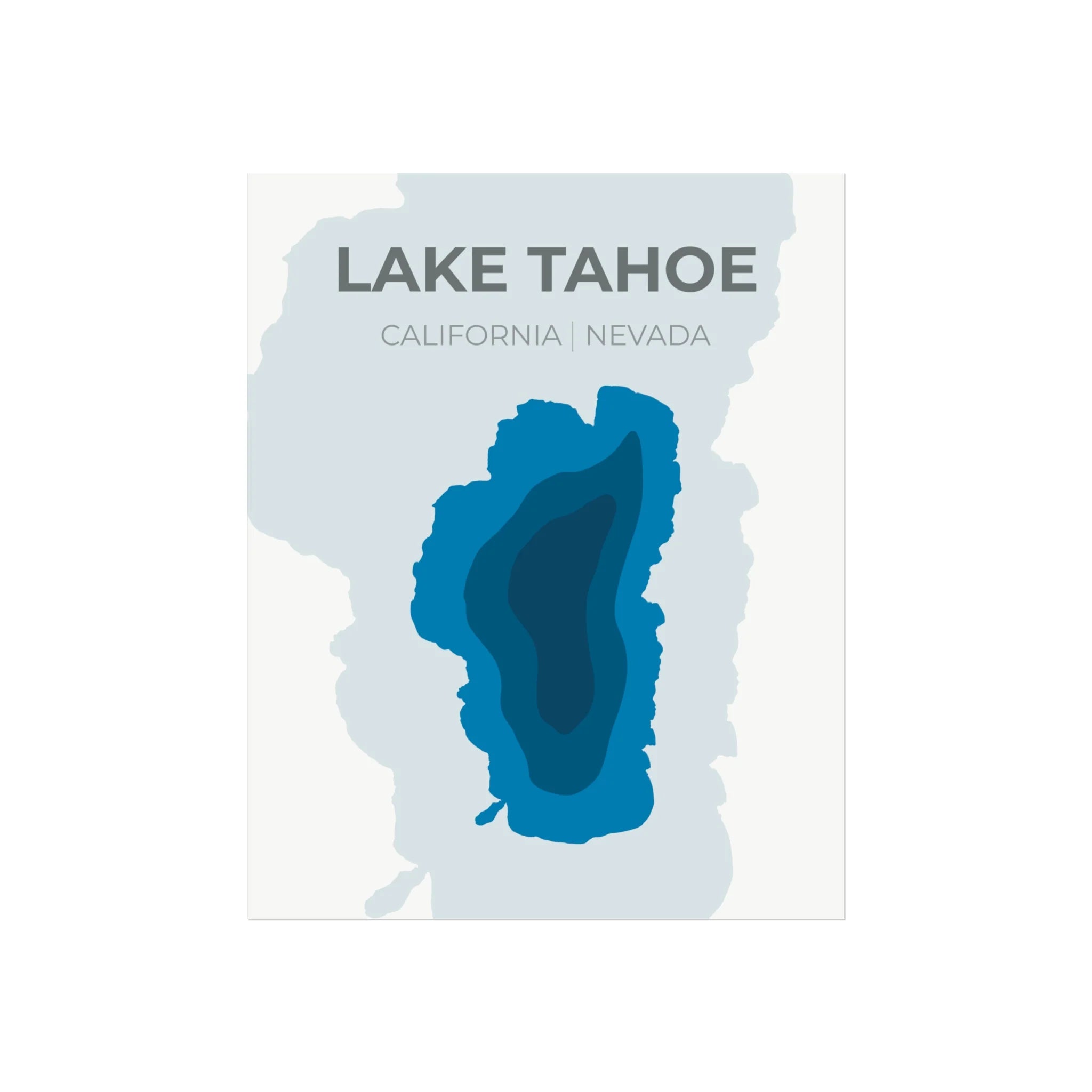 Lake Tahoe, California | Nevada — Lake Prints